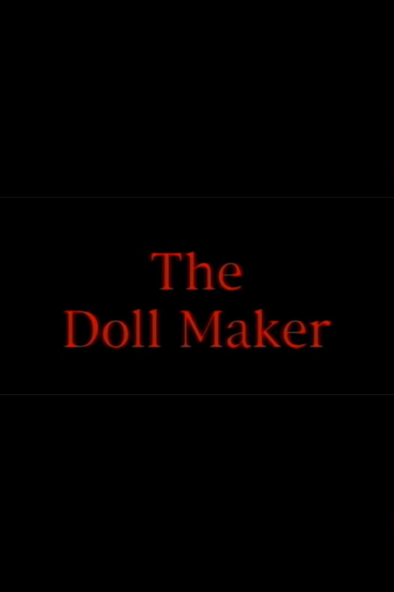 The Doll Maker (2002) poster