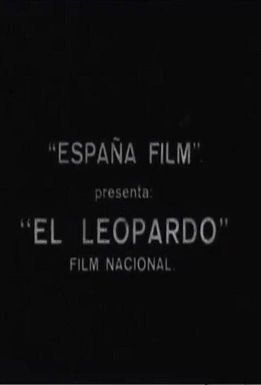 El leopardo (1926) poster