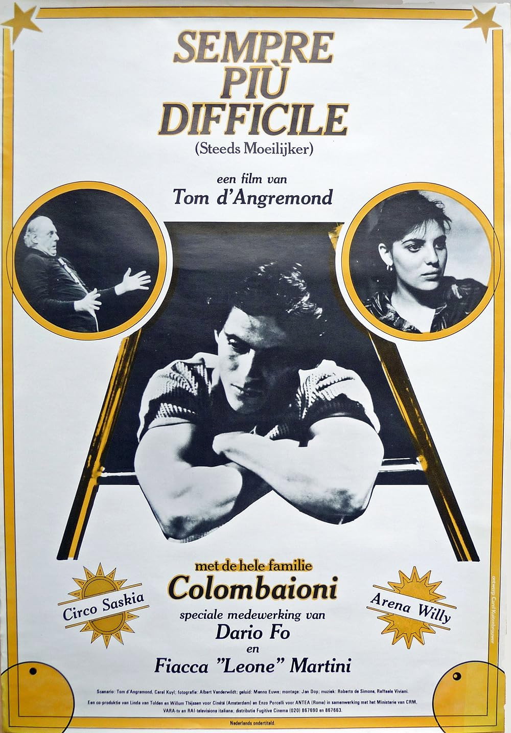 Sempre più difficile (1981) poster