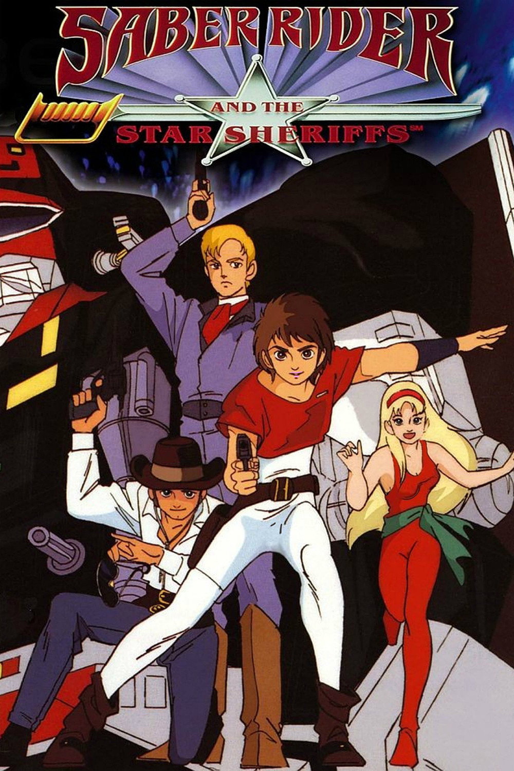 Saber Rider and the Star Sheriffs (1987) poster