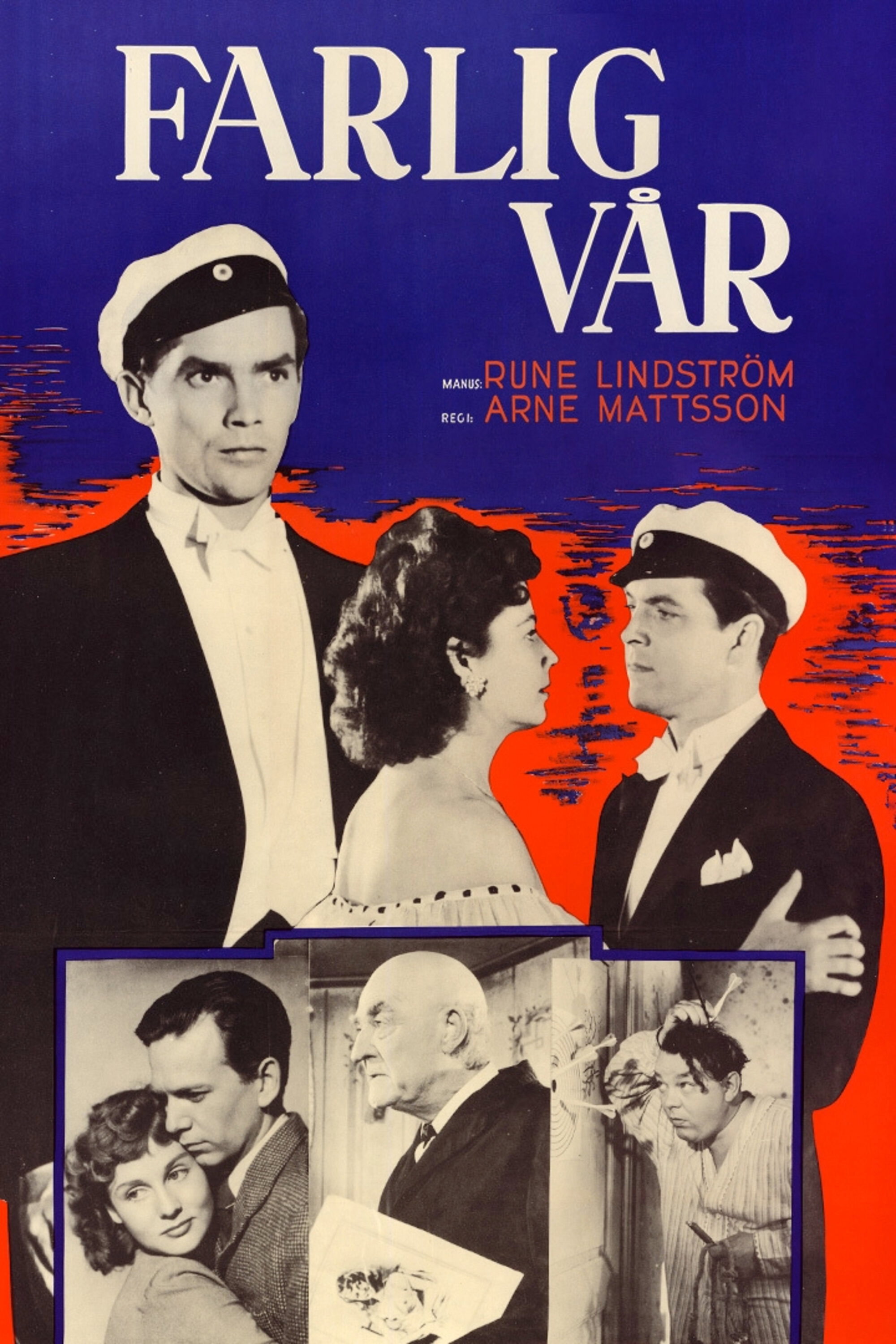 Farlig vår (1949) poster
