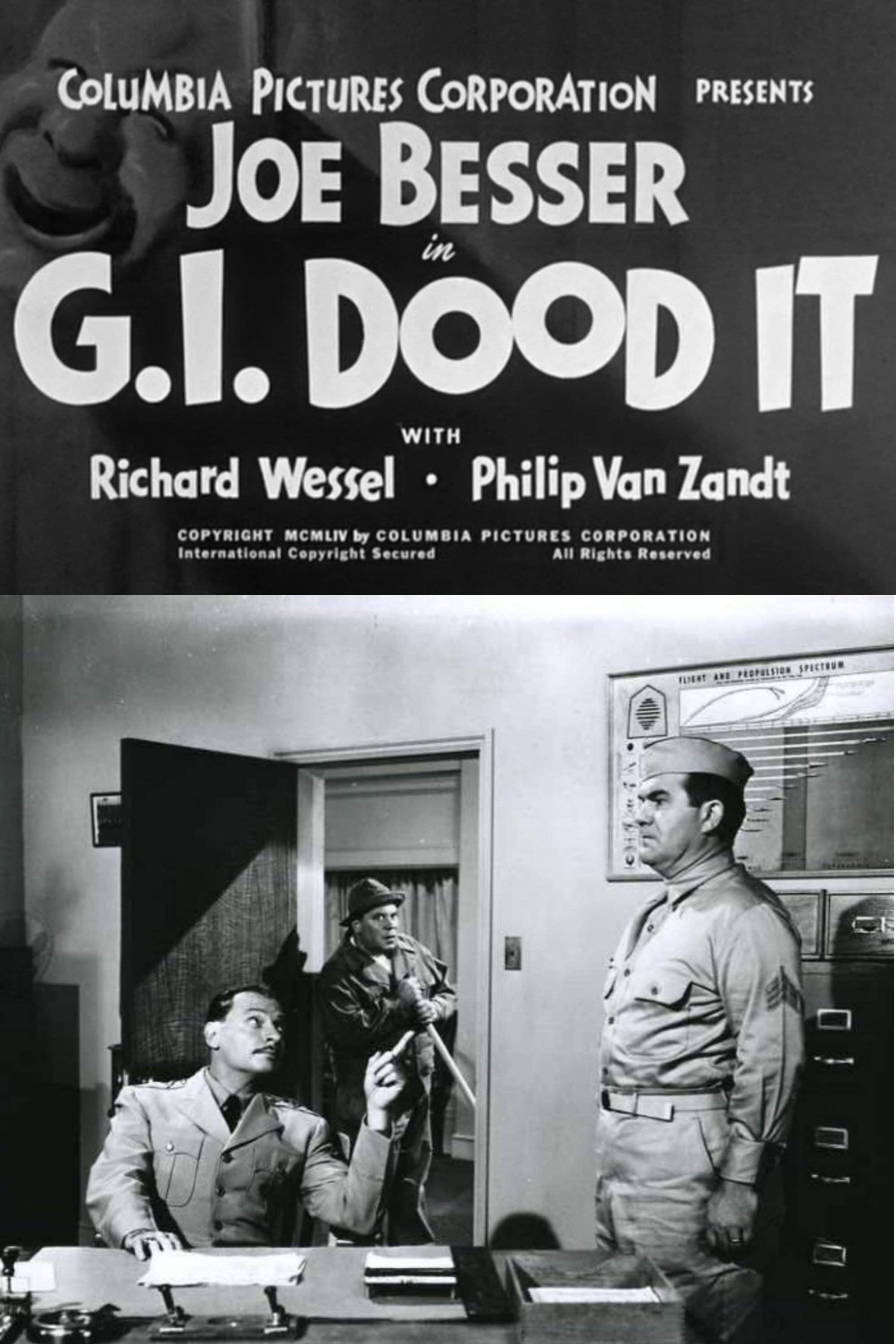 G.I. Dood It (1955) poster