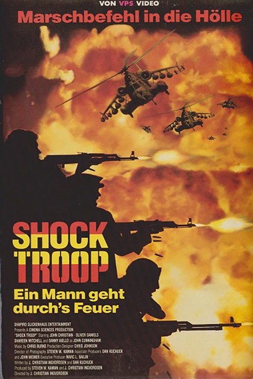 Shocktroop (1989) poster