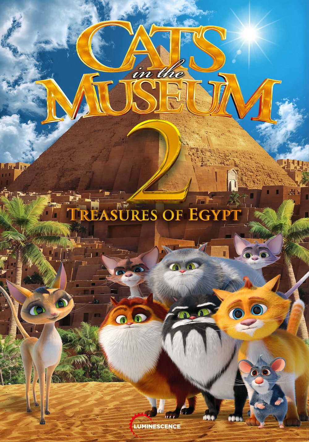 Cats in the Museum 2: Treasures of Egypt (2026) poster
