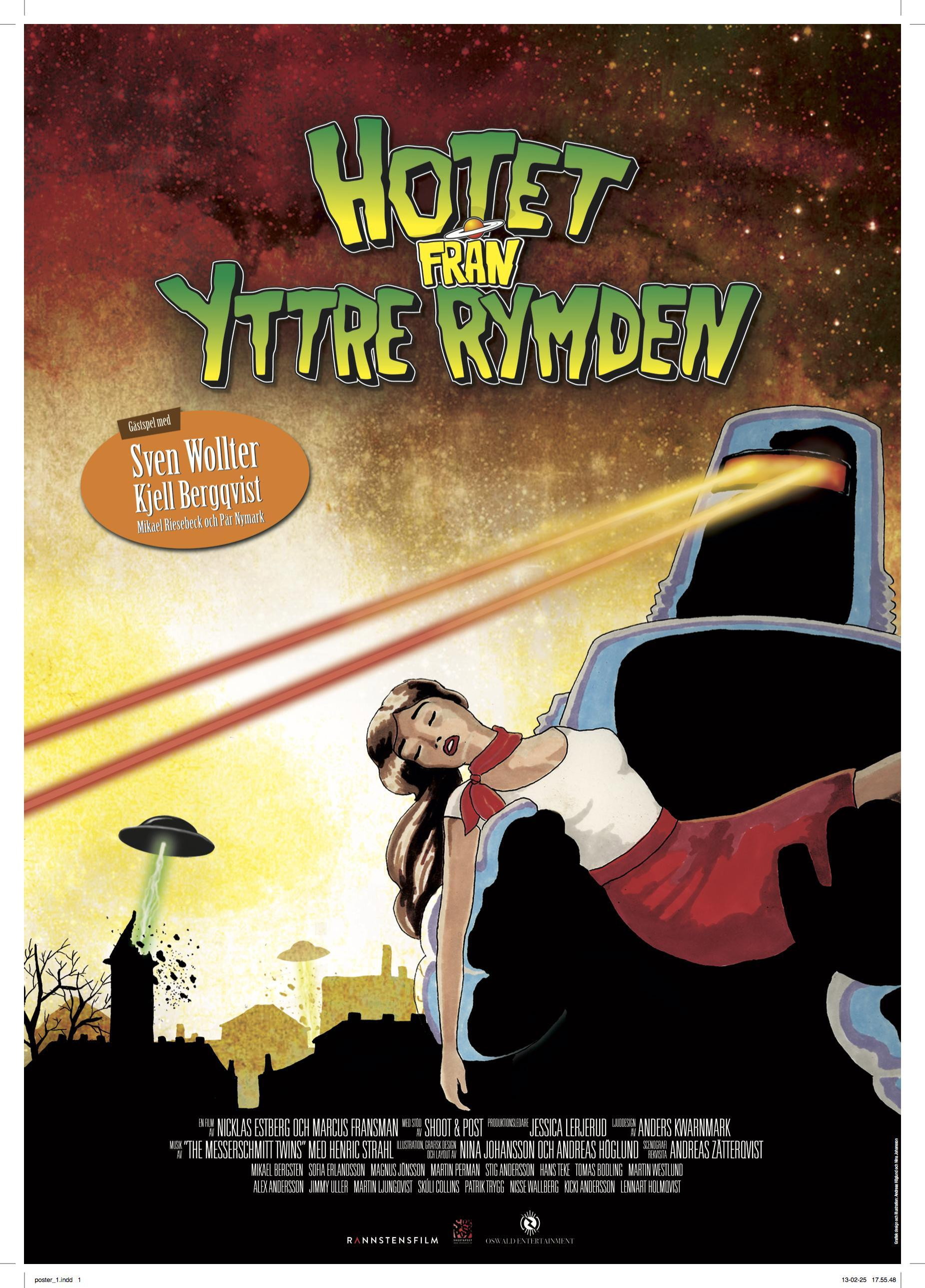 Hotet från yttre rymden (2013) poster