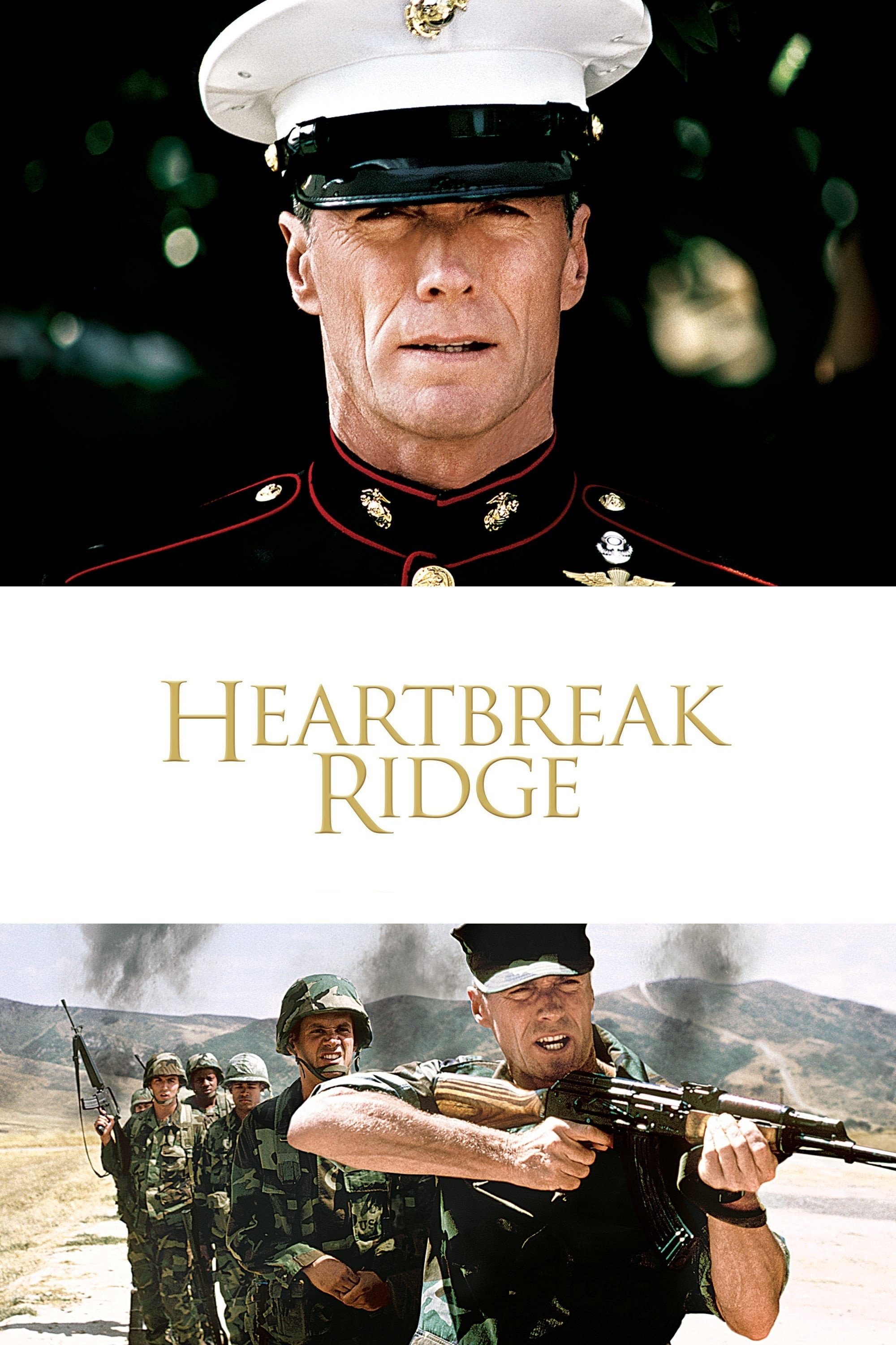 Heartbreak Ridge (1986) poster