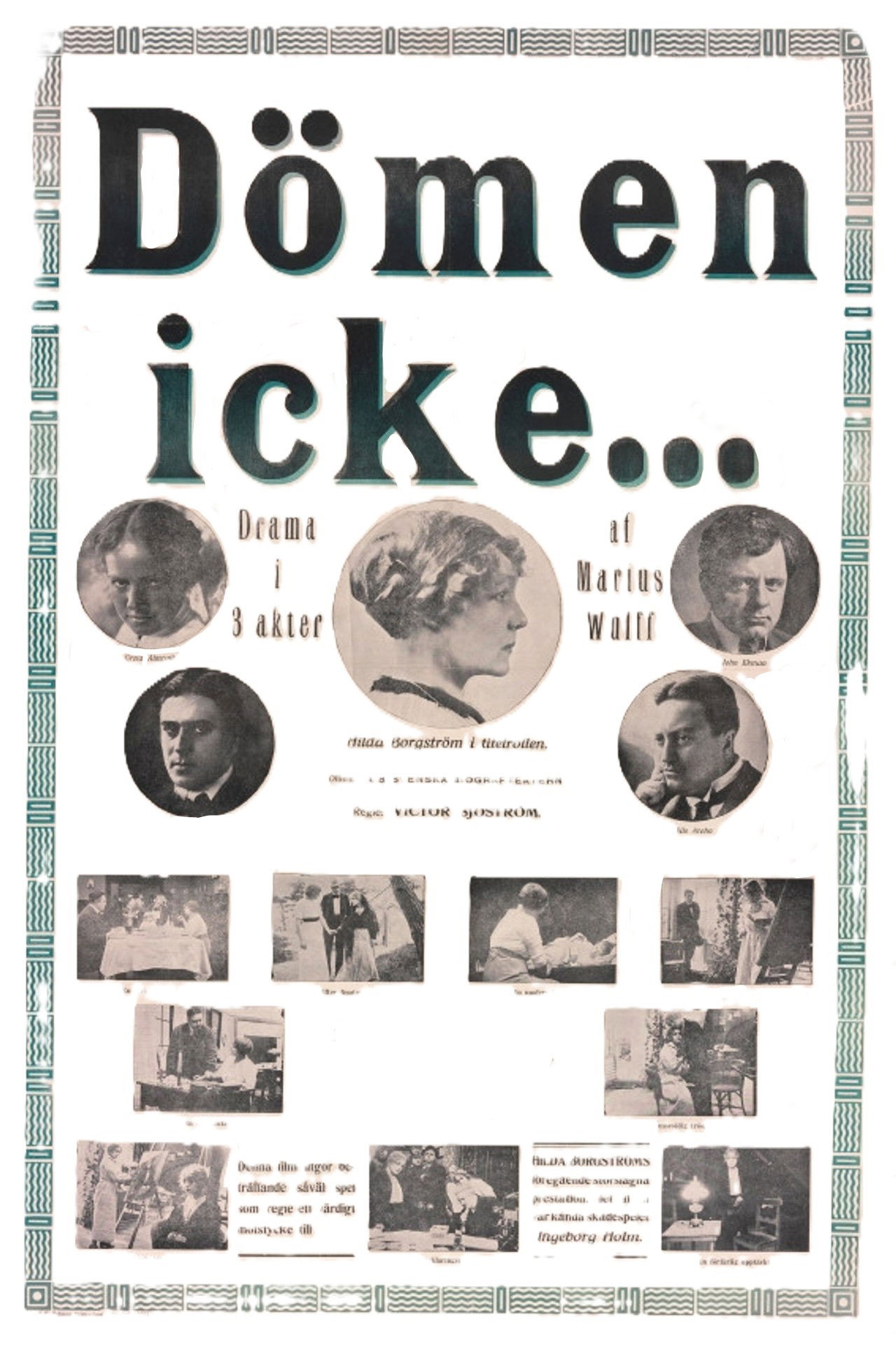 Judge Not (1914) poster