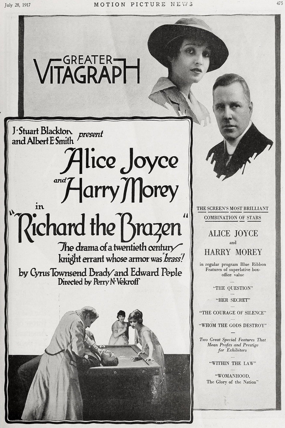 Richard the Brazen (1917) poster