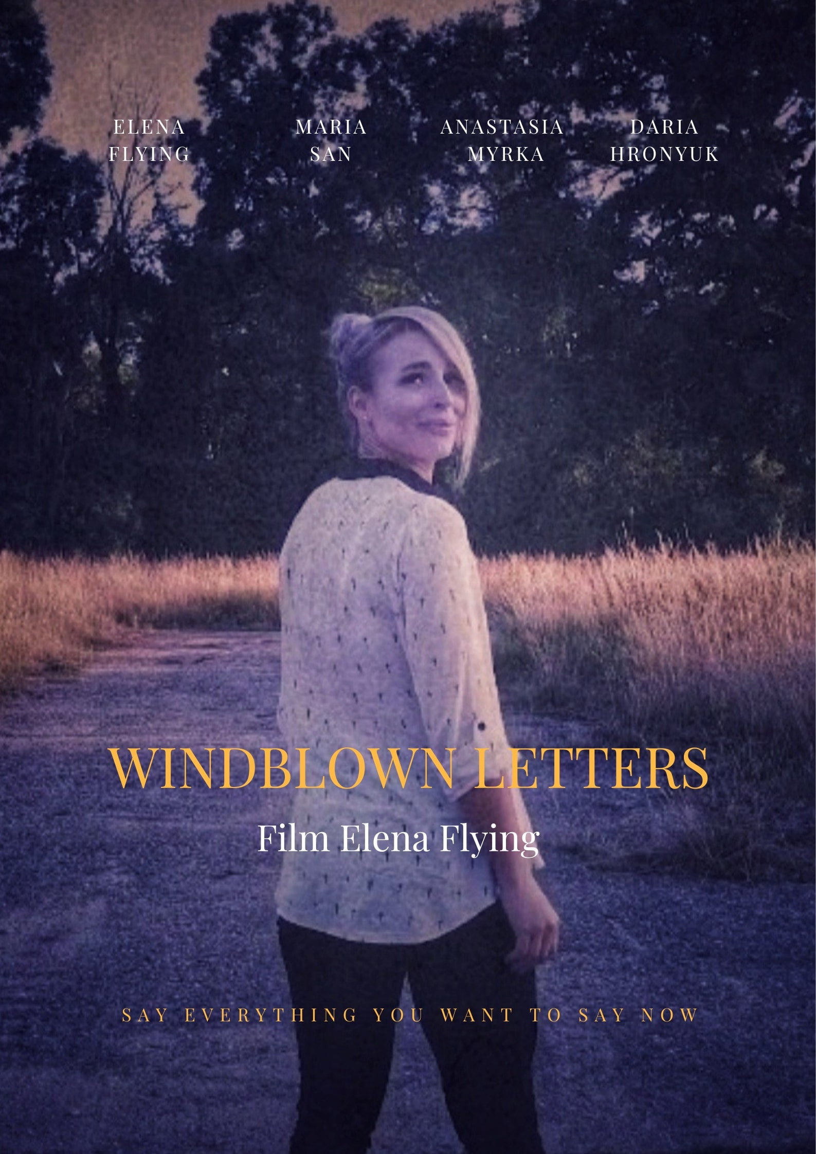 Windblown letters (2025) poster