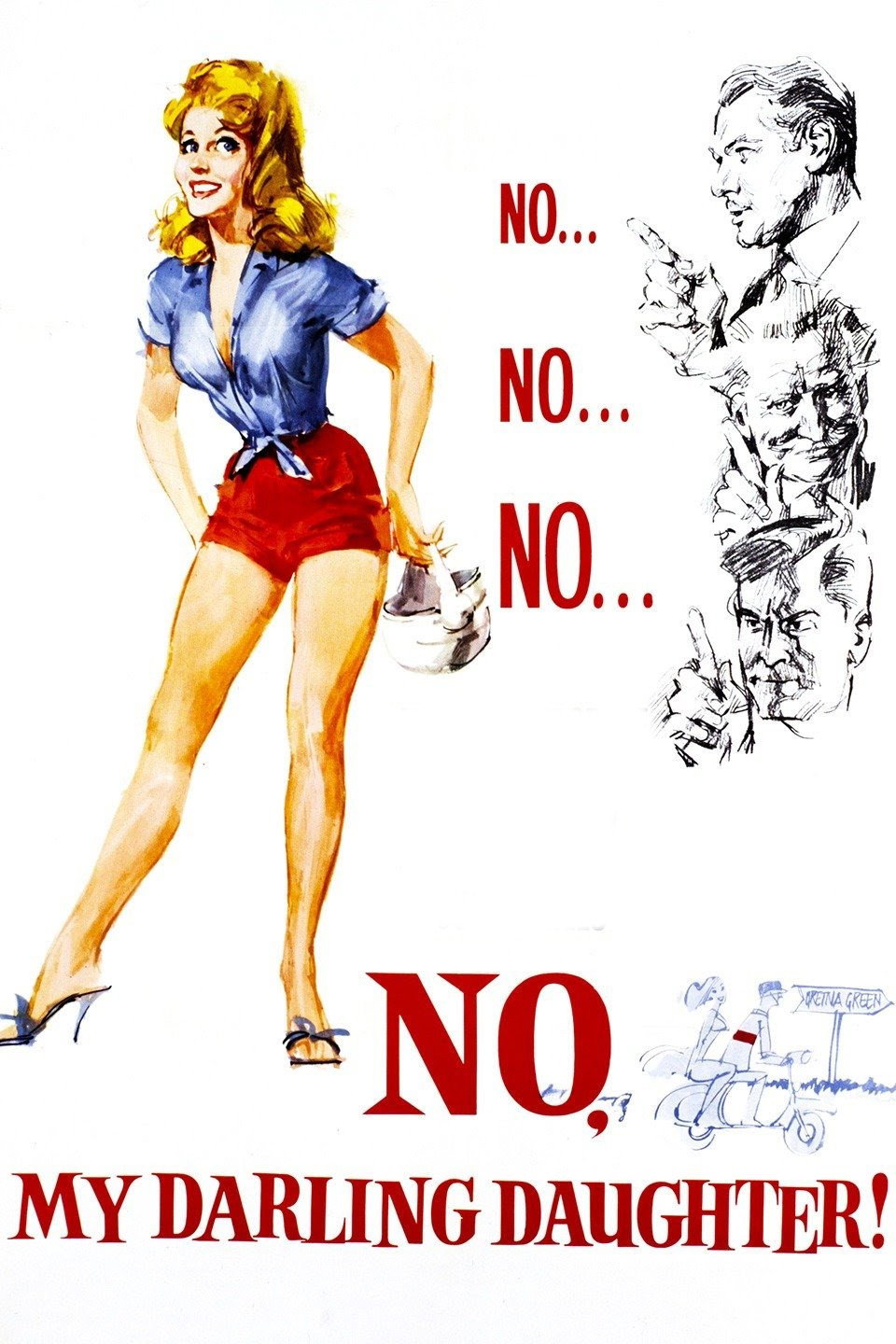 No, My Darling Daughter (1961) poster