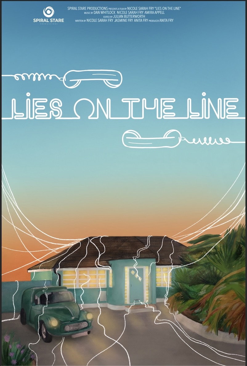 Lies on the Line (2023) poster