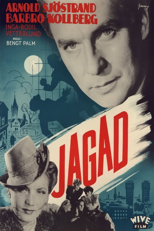 Jagad (1945) poster