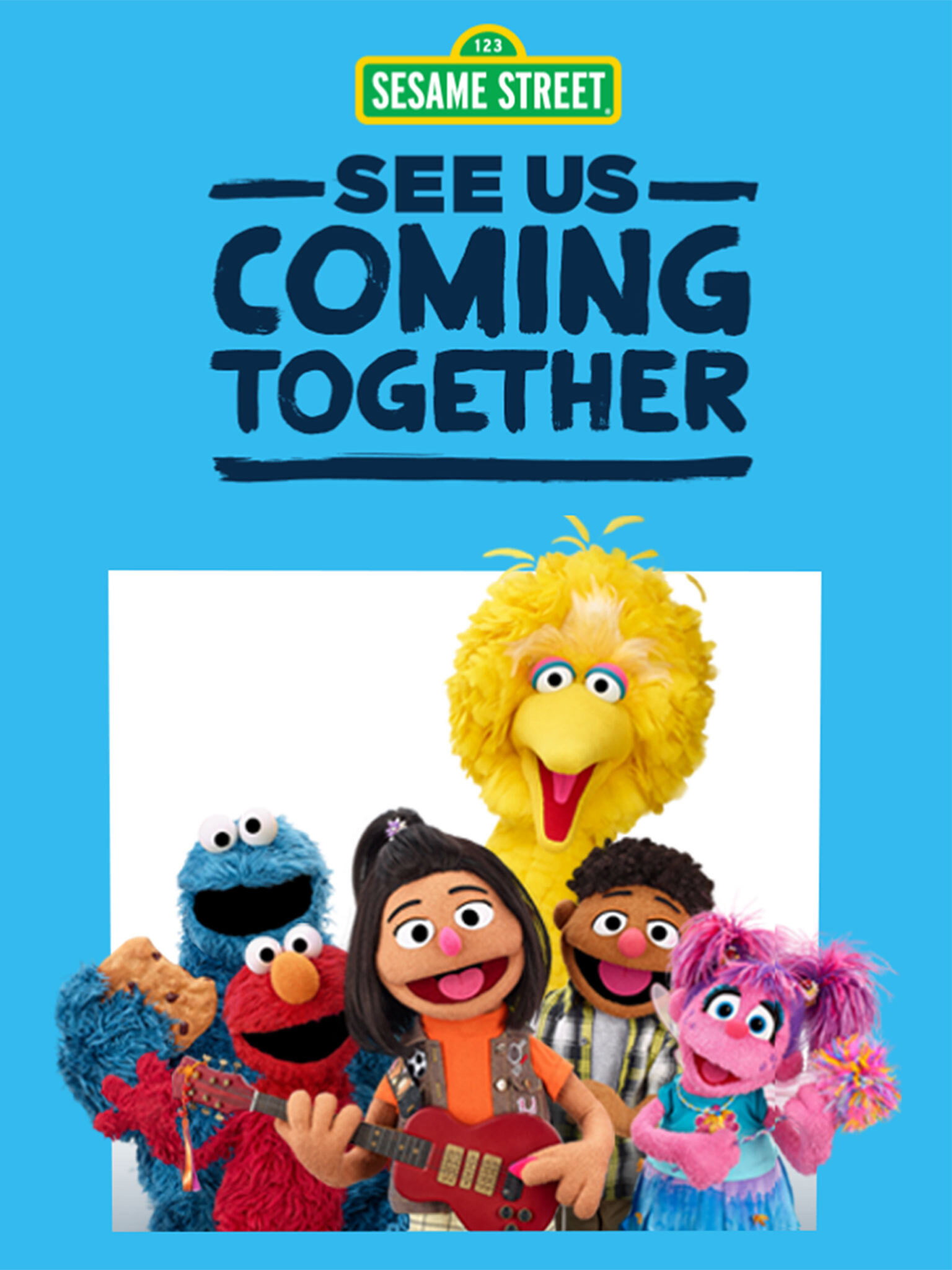 Sesame Street: See Us Coming Together (2021) poster