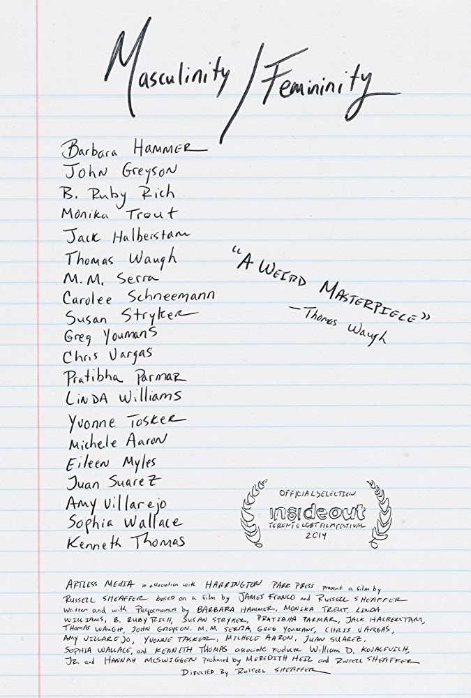 Masculinity/Femininity (2015) poster