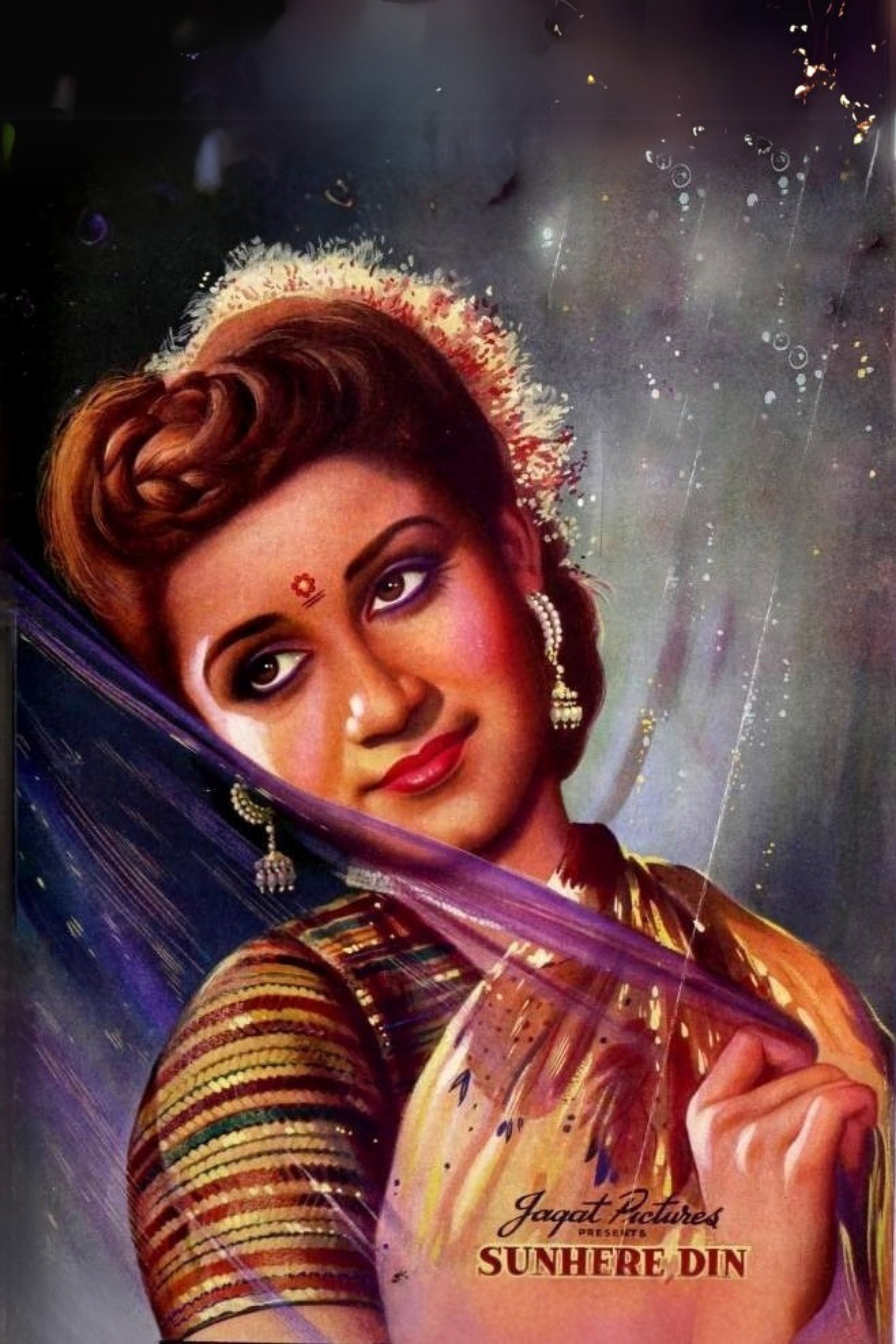 Sunehre Din (1949) poster