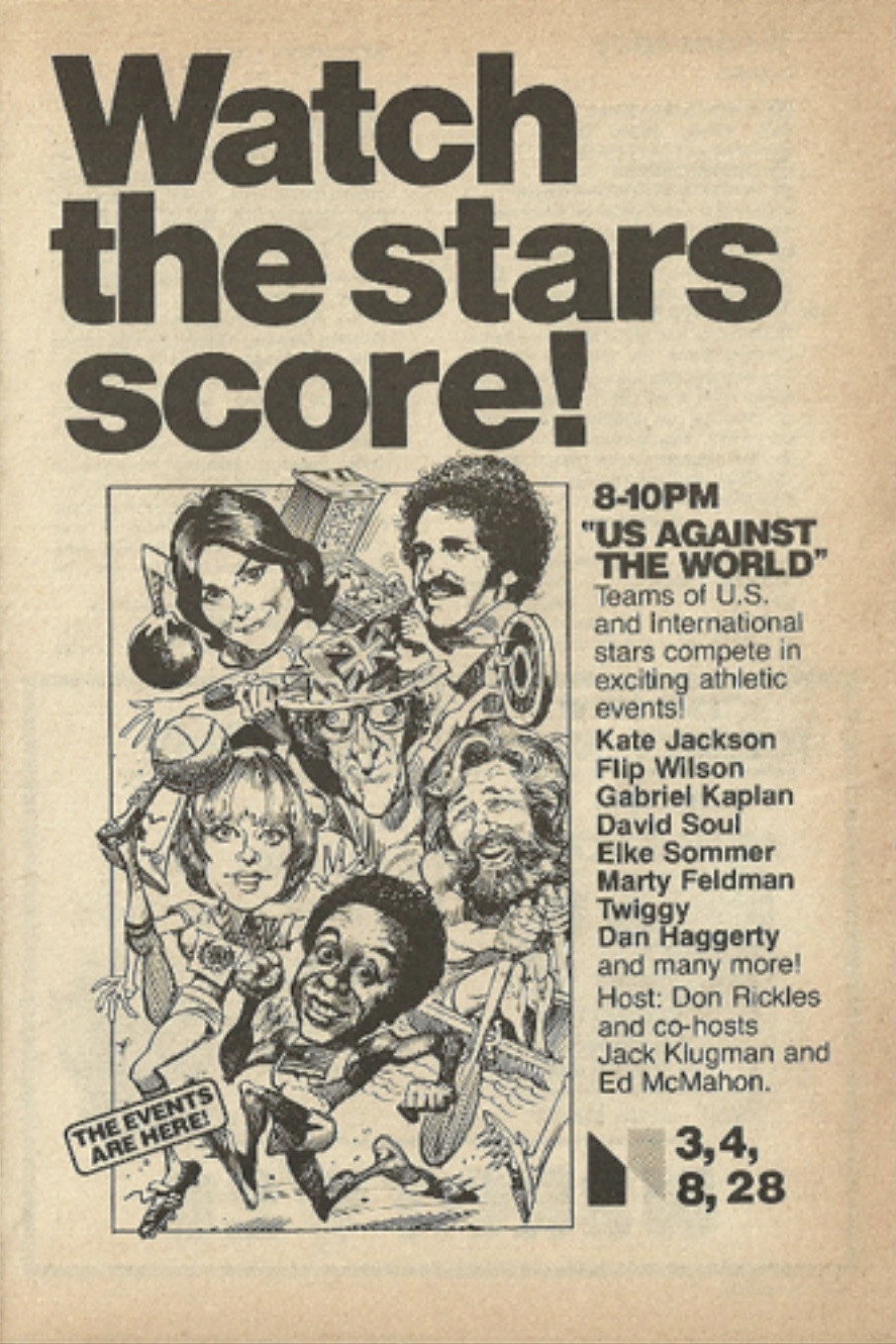 US Against the World (1977) poster