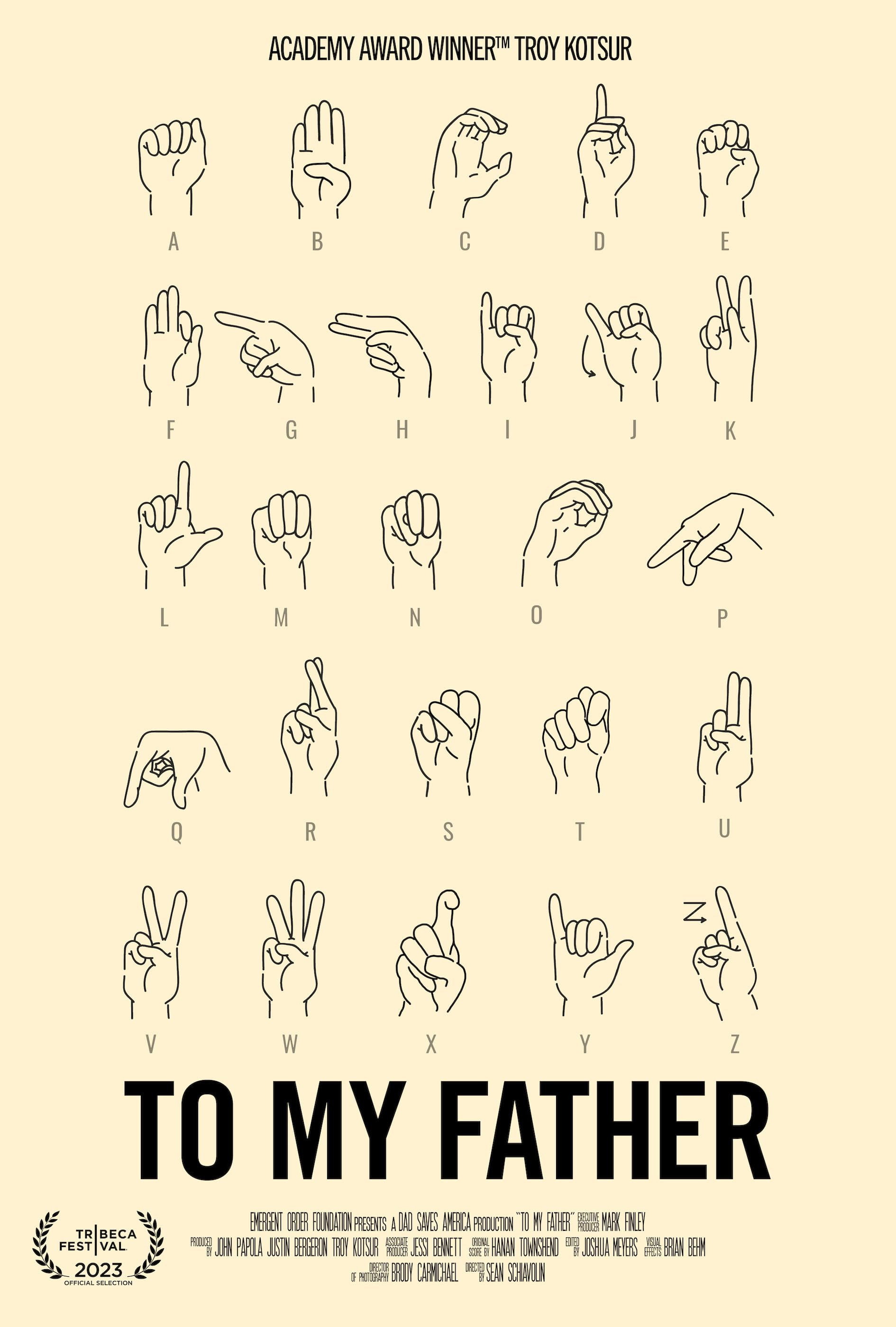 To My Father (2023) poster