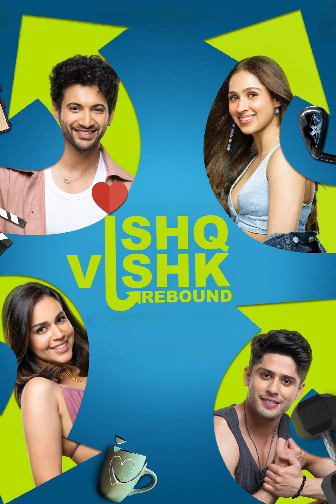 Ishq Vishk Rebound (2024) poster