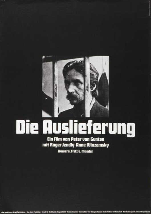The Extradition (1975) poster