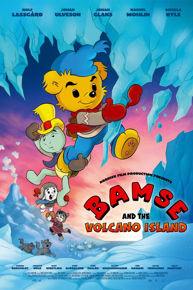 Bamse and the Volcano Island (2021) poster