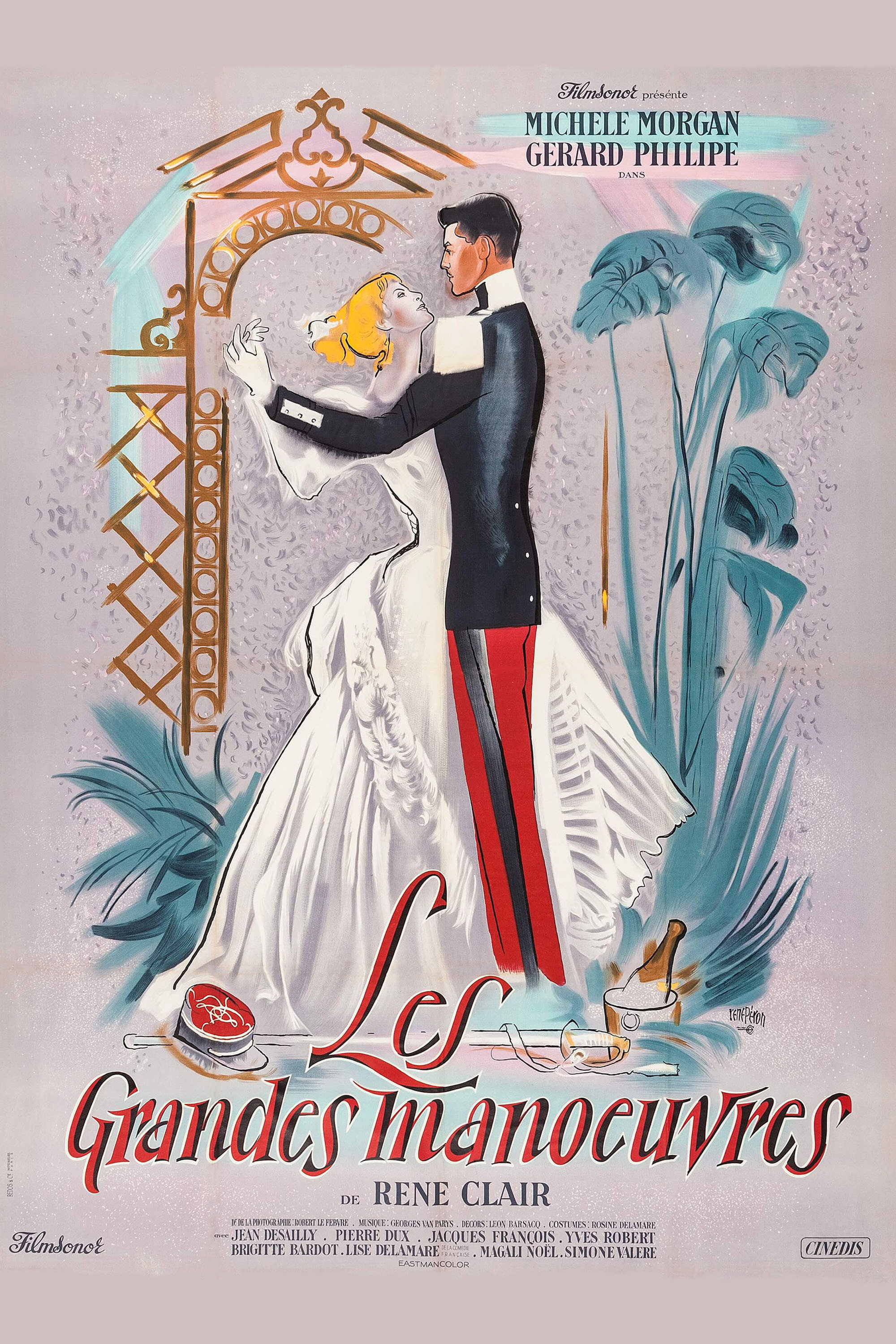 The Grand Manoeuvre (1955) poster