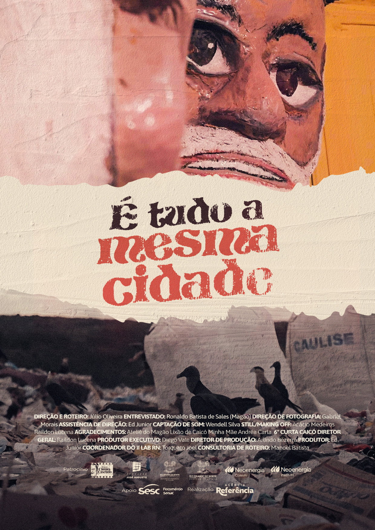 É tudo a mesma cidade (2023) poster