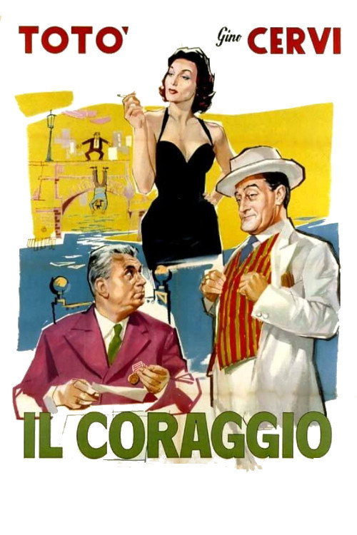 Il coraggio (1955) poster