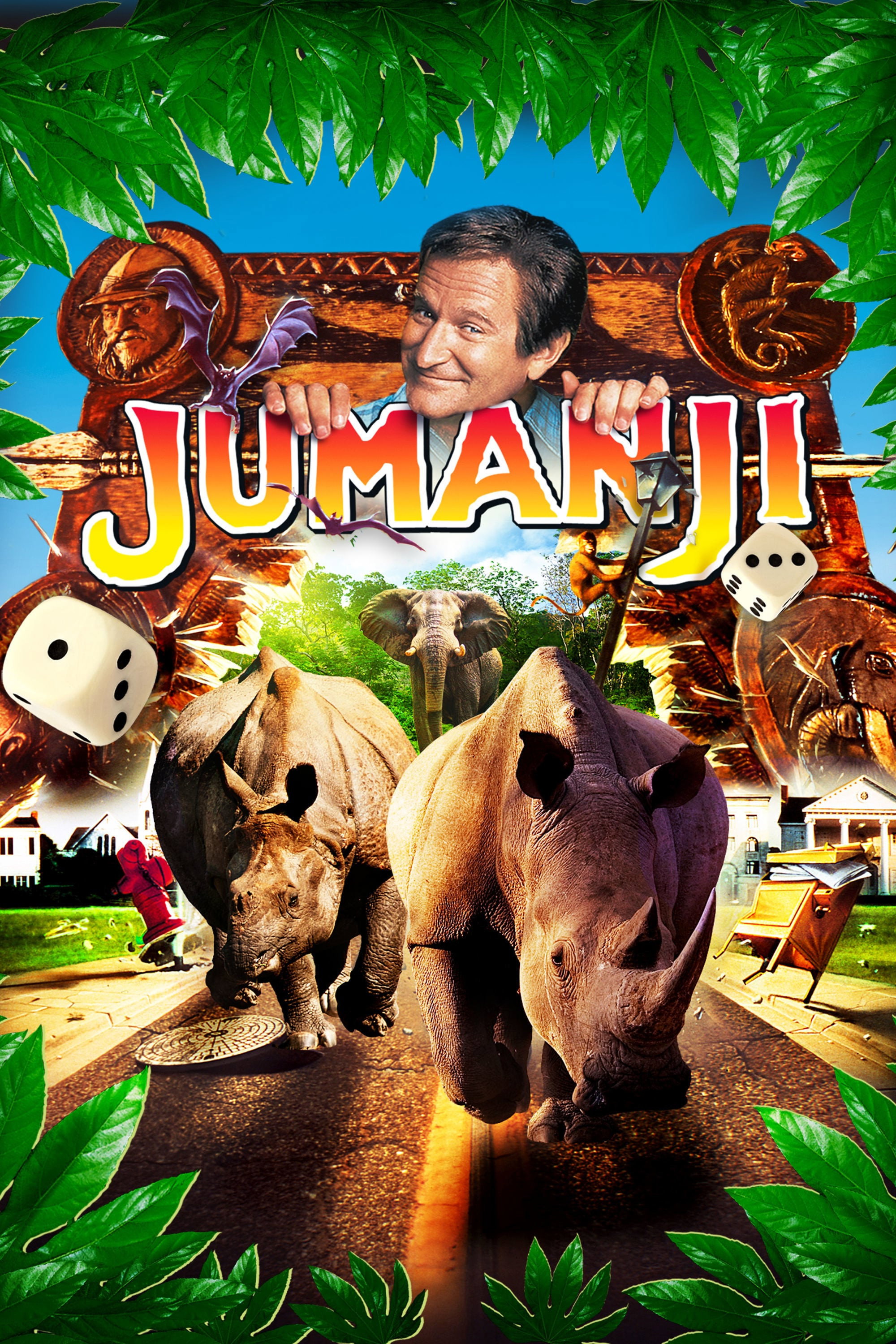 Jumanji (1995) poster