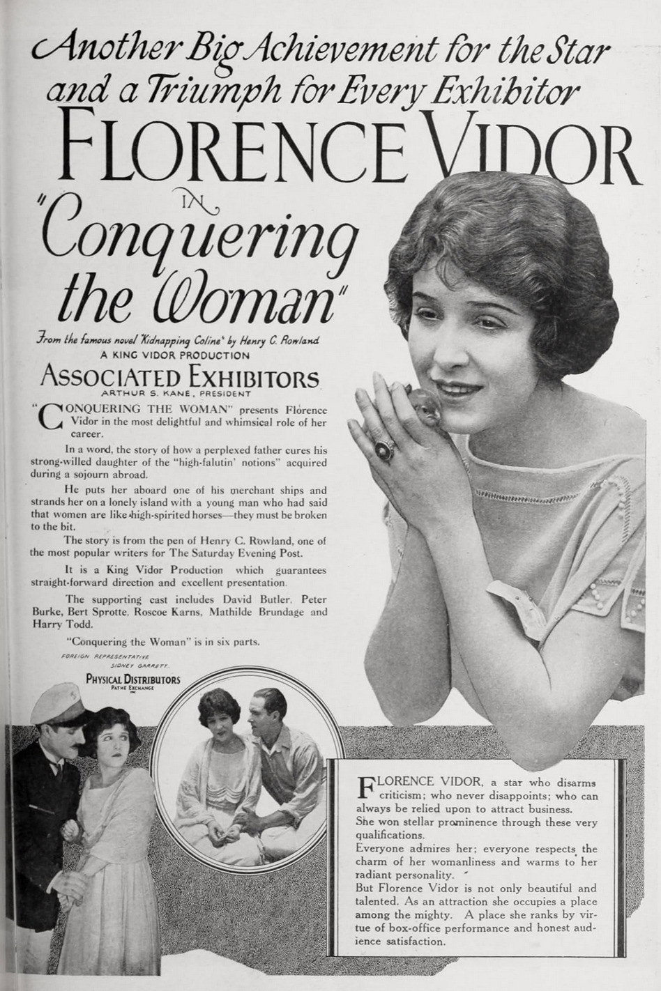 Conquering the Woman (1922) poster