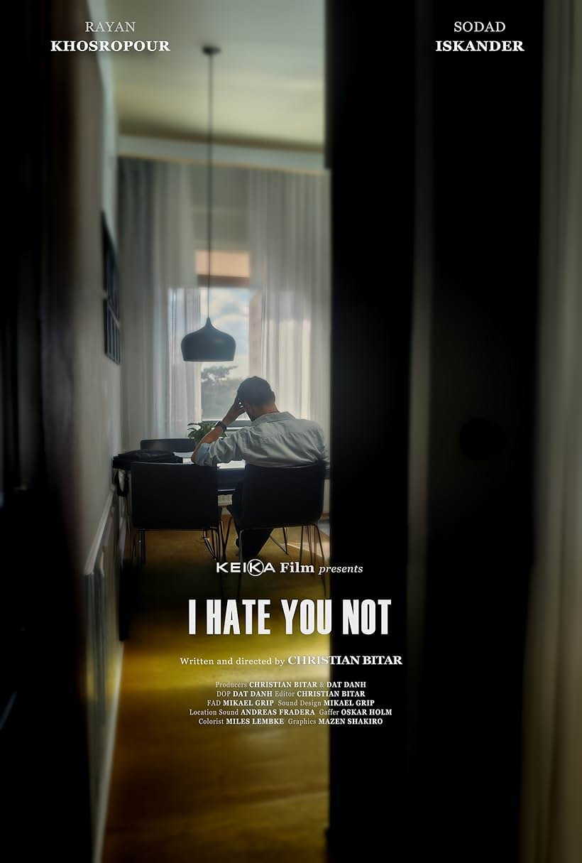 I Hate You Not (2026) poster