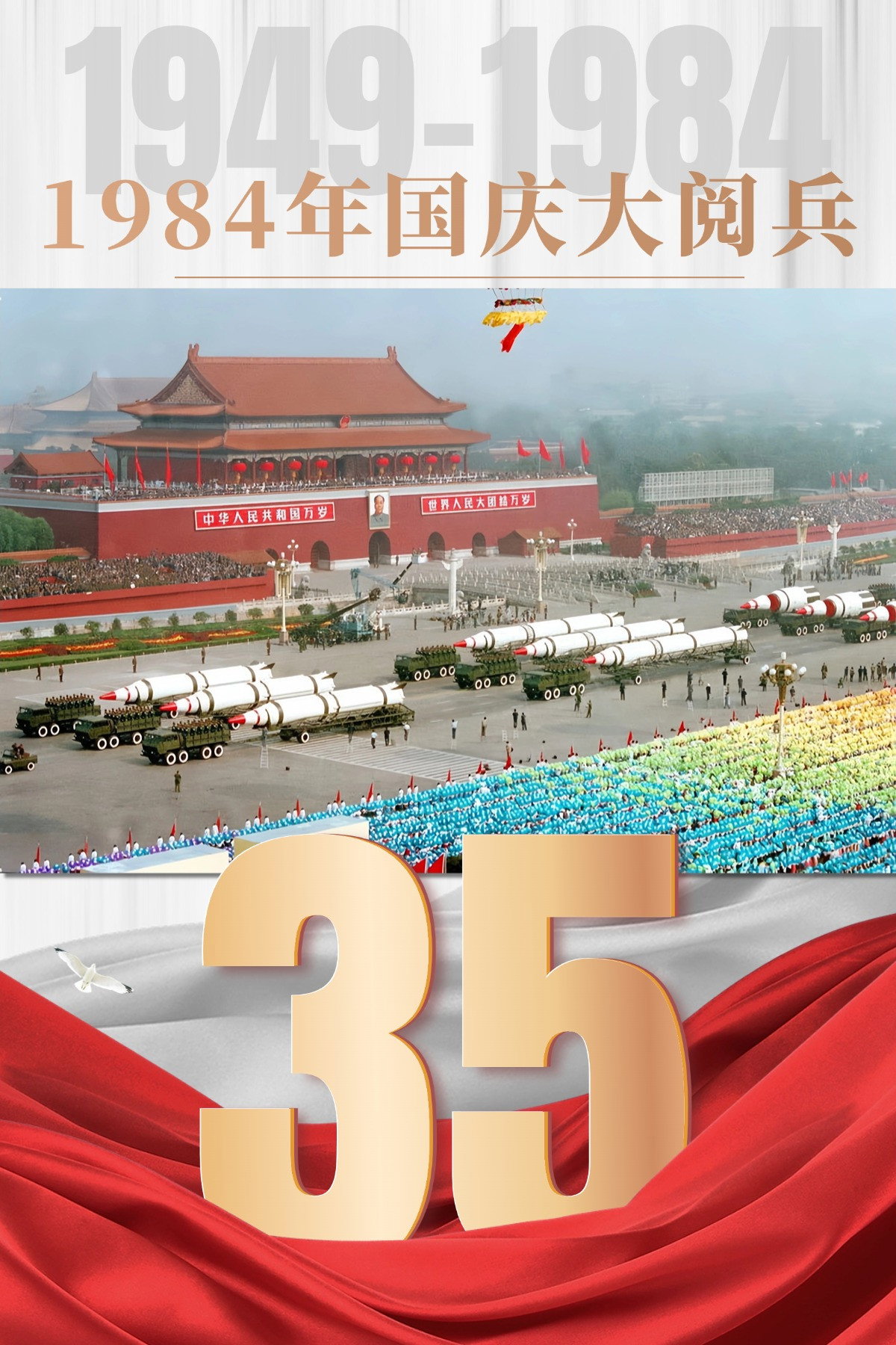 1984年国庆阅兵 (1984) poster