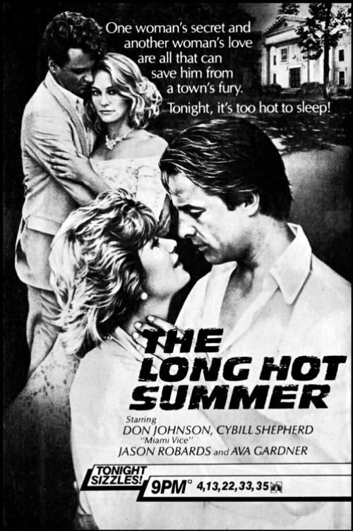The Long Hot Summer (1985) poster