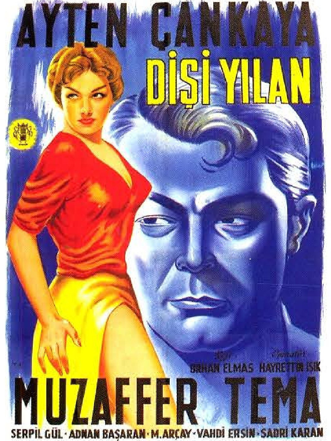 Dişi Yılan (1956) poster