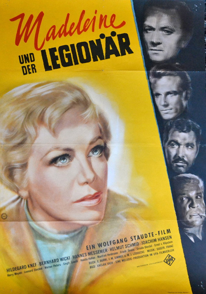 Escape from Sahara (1958) poster