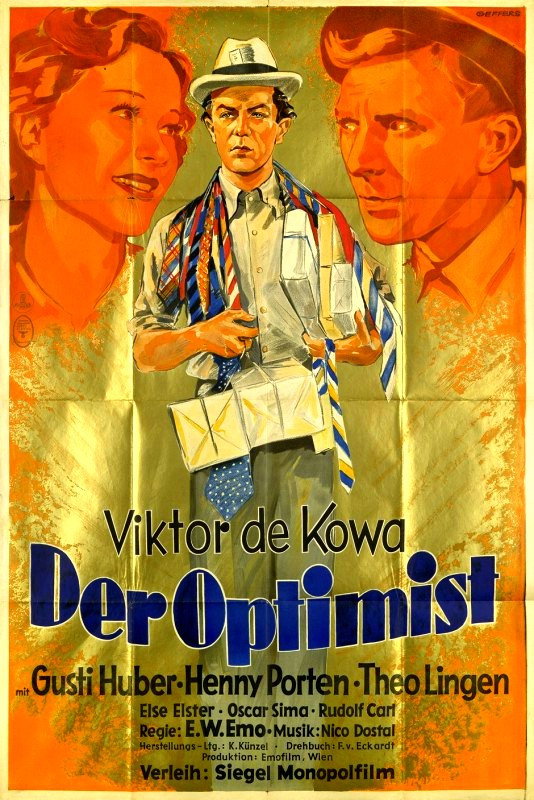 The Optimist (1938) poster