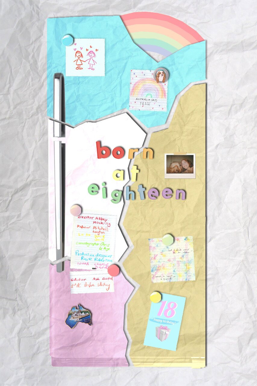 born at eighteen (2022) poster