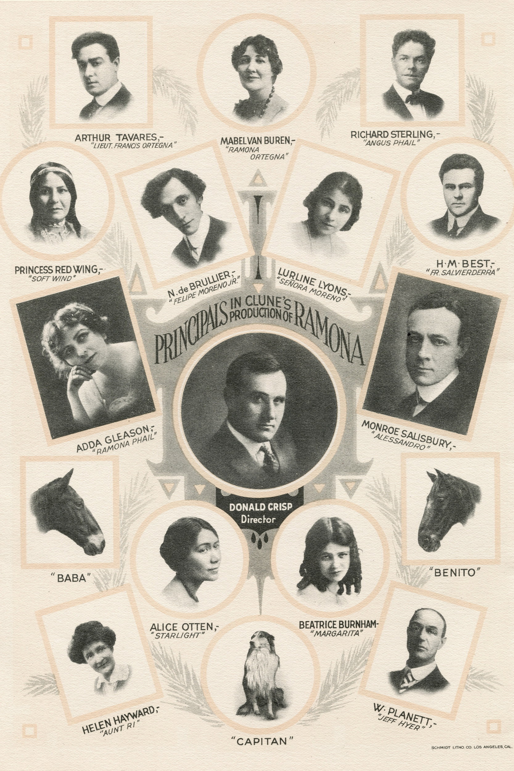 Ramona (1916) poster
