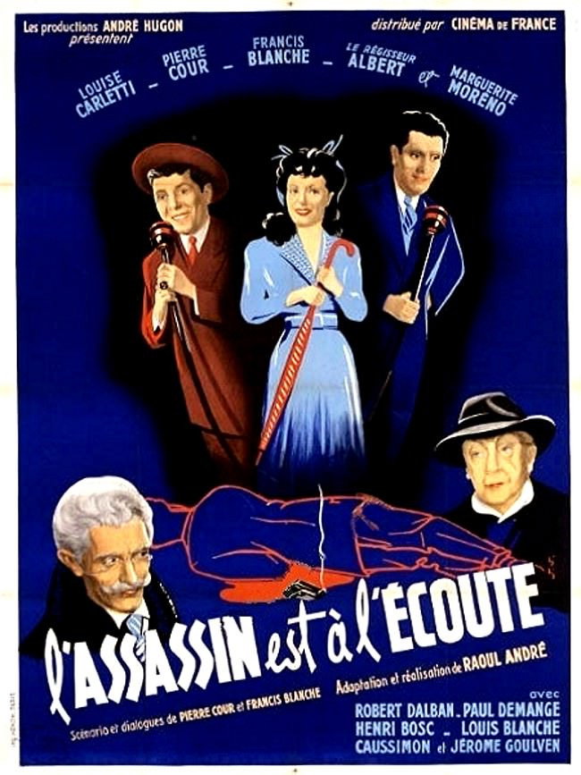 The Killer is Listening (1948) poster
