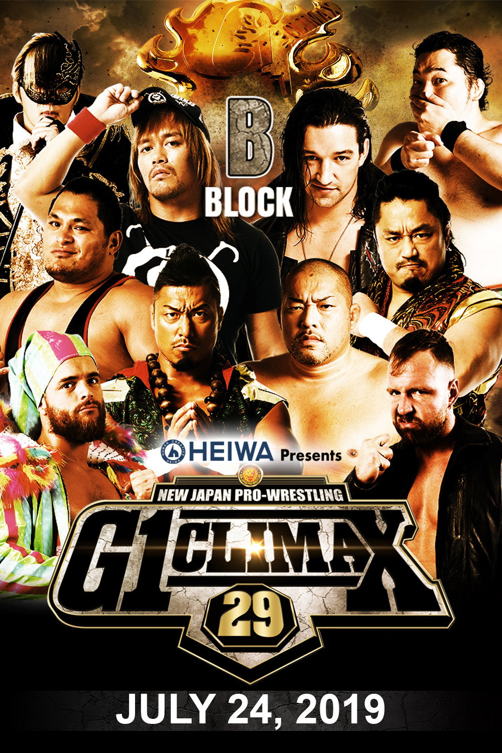 NJPW G1 Climax 29: Day 8 (2019) poster