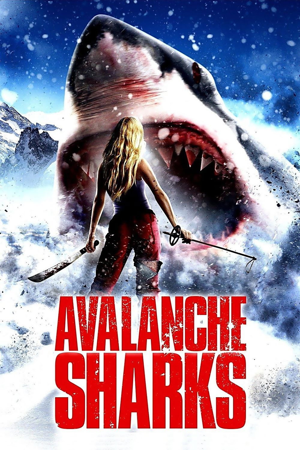 Avalanche Sharks (2012) poster