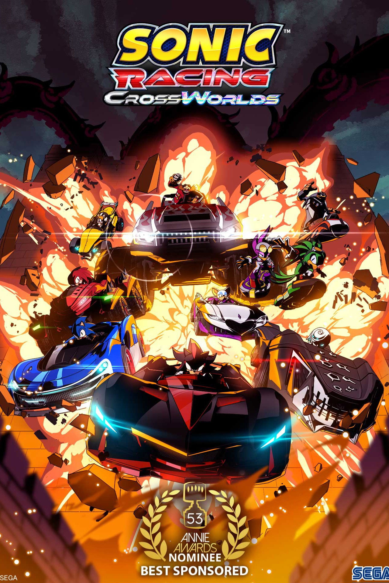 Sonic Racing:  CrossWorlds - The Animation (2025) poster
