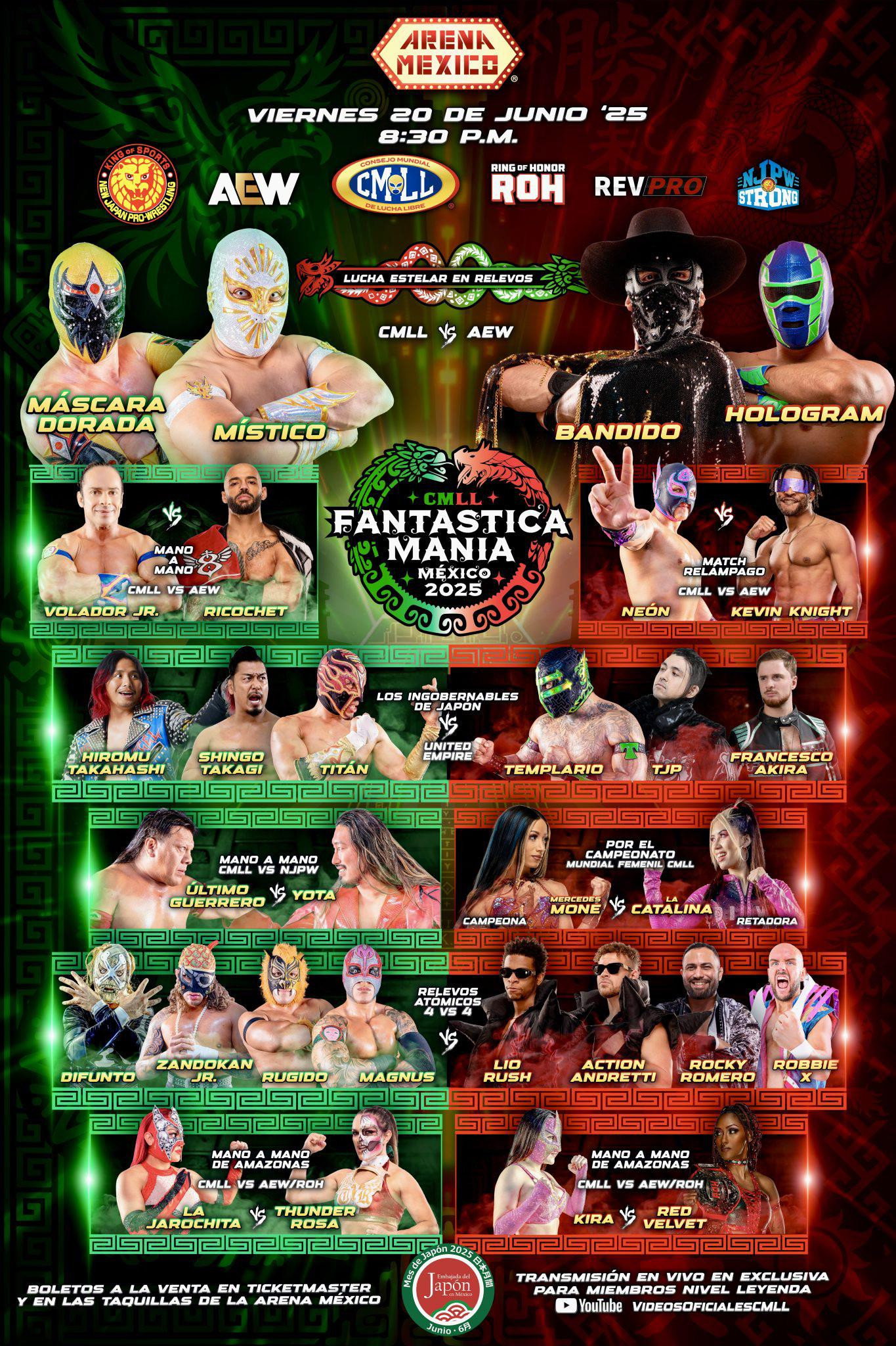 CMLL Presenta NJPW Fantastica Mania México 2025 (2025) poster