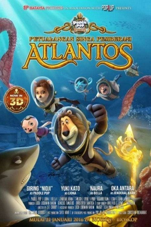 Petualangan Singa Pemberani Atlantos (2016) poster