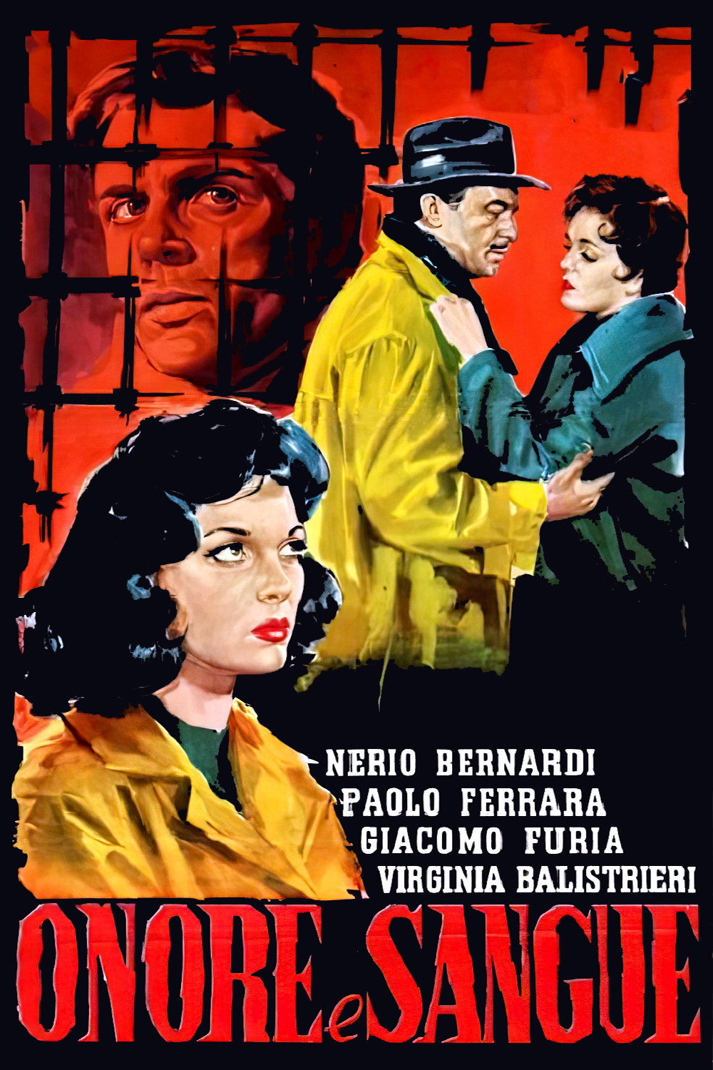 Onore e sangue (1957) poster