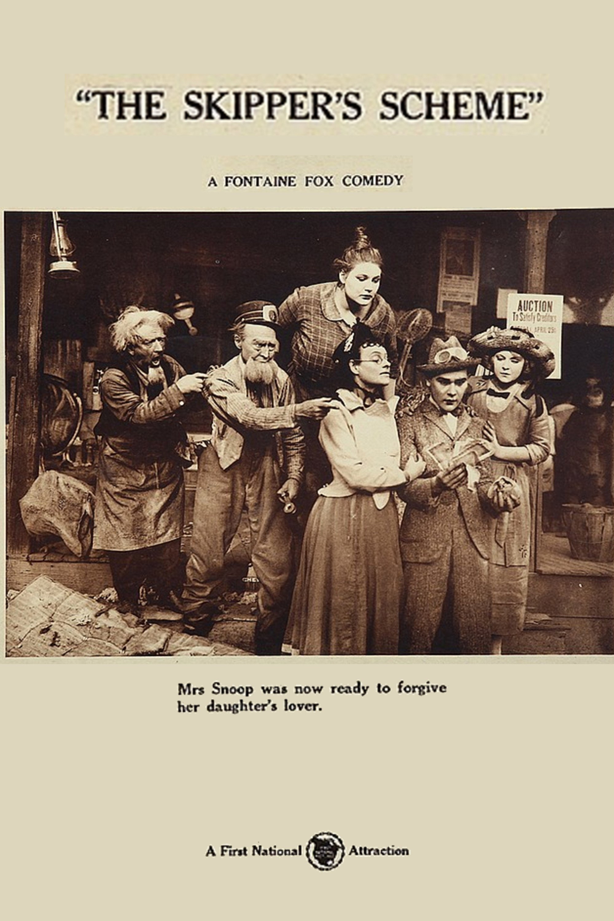 The Skipper's Scheme (1921) poster