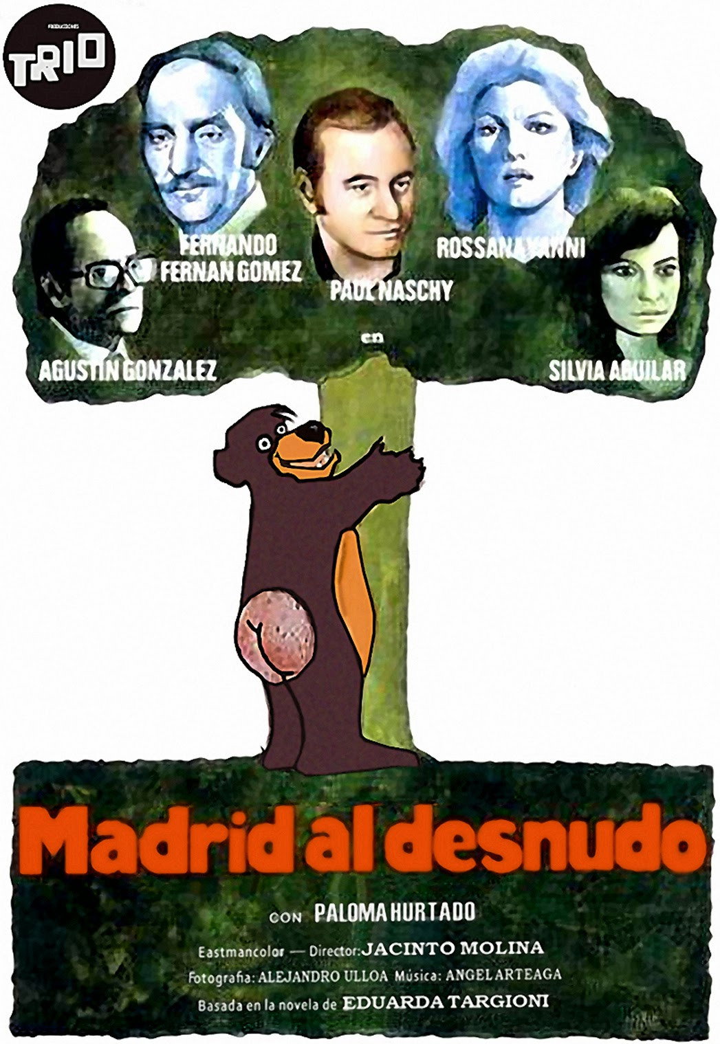 Naked Madrid (1979) poster