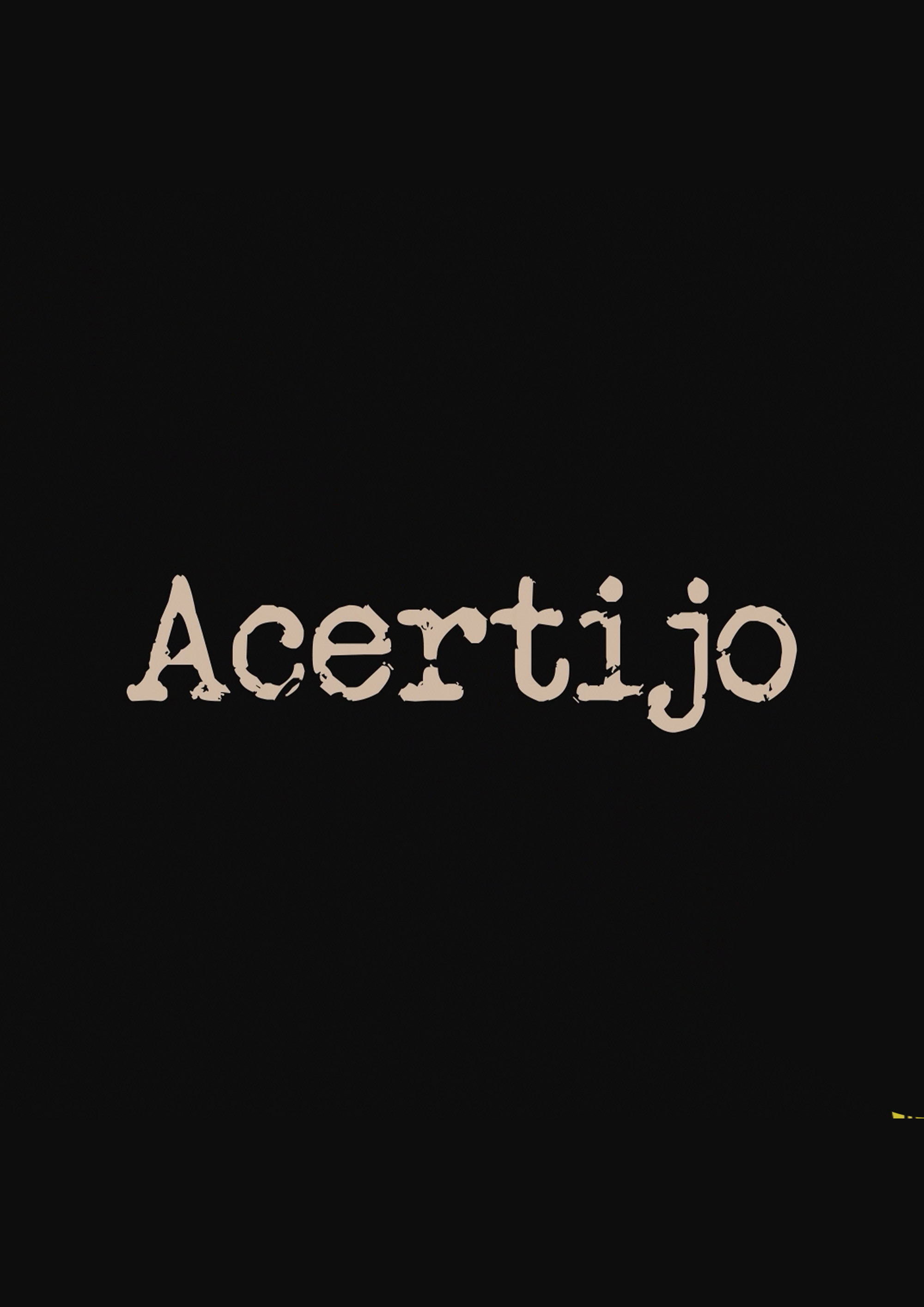 Acertijo (2026) poster