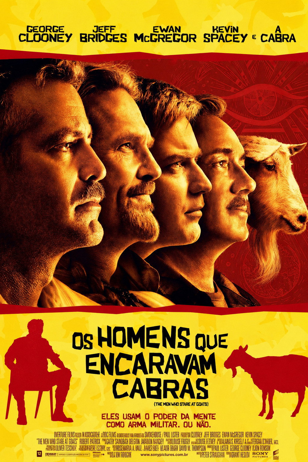 Os Homens Que Encaravam Cabras