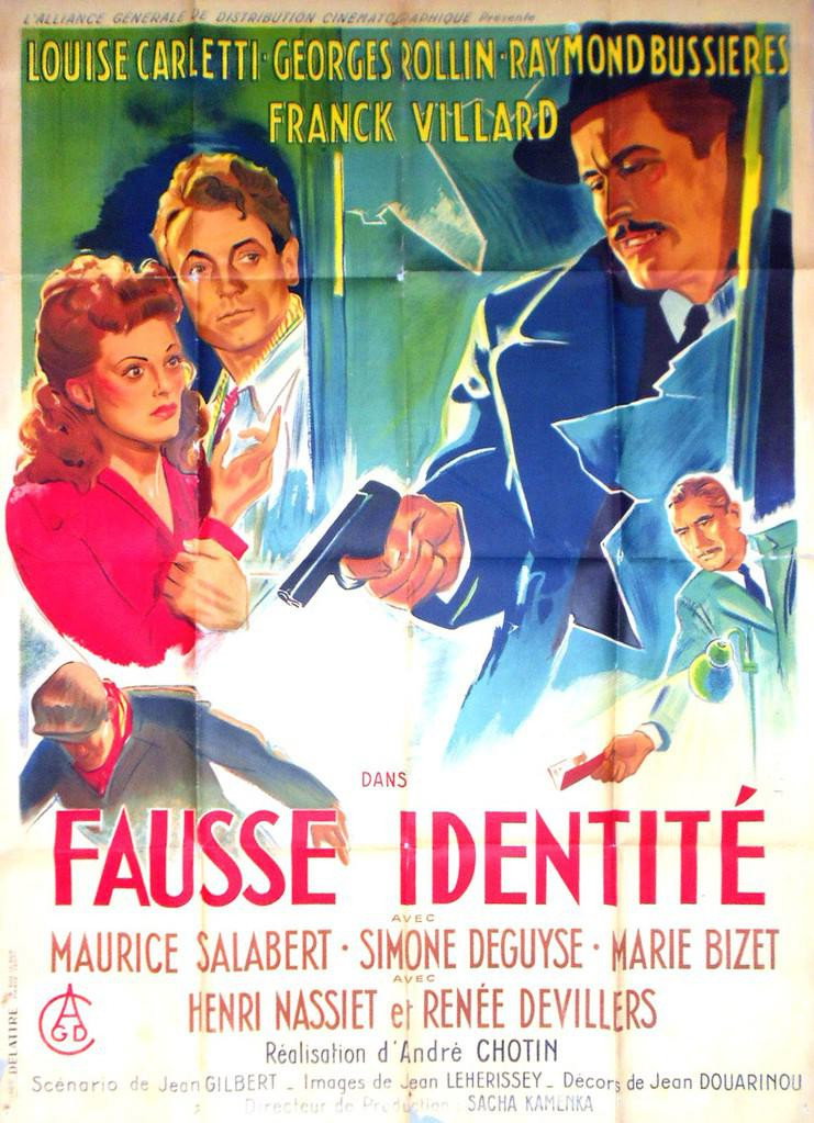 False Identity (1947) poster