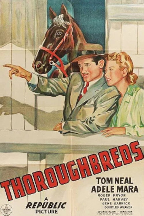 Thoroughbreds (1944) poster